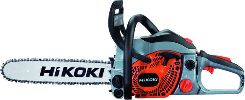 HiKOKI CS33EB(P) motorsag Kompakt, velbalansert og lett motorsag med standard håndtak. Sverdlengde 300 mm (12").
