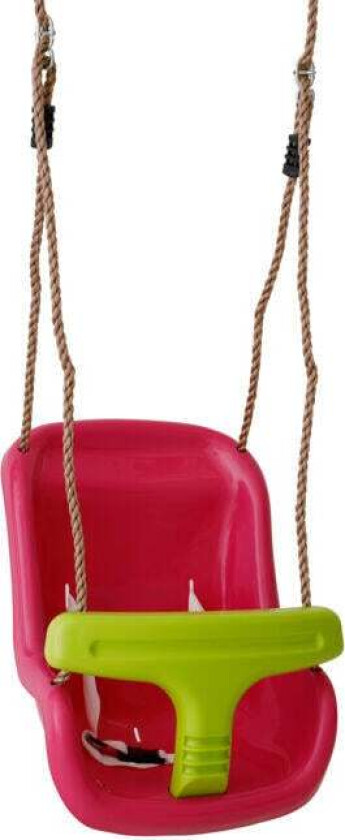 Krifon Babyhuske med høy rygg Huskesete for barn fra 6 mnd til 3 år med opphengstau og belte.