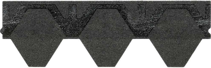 Bilde av Takshingel skrå sort 2,95 m2 pr/pak