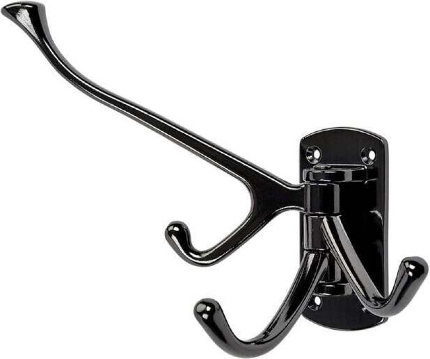 Habo Quattro krok Garderobekrok med 4 svingbare kroker.