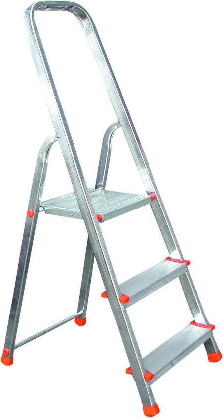 Bilde av Probuilder gardintrapp 3-trinn Stødig gardintrapp i aluminium.