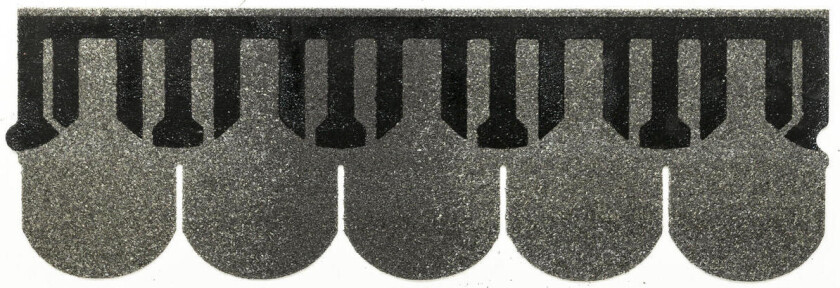 Bilde av Isola Takshingel, swing, grå struktur Takshingel Swing brukes til taktekking på skrå tak med bærende taktro av rupanel, OSB eller kryssfinerplater.