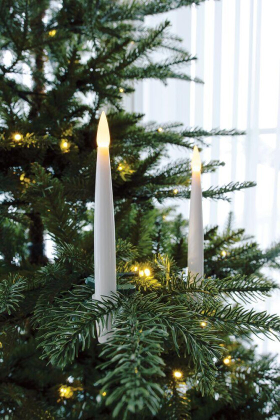 Bilde av Juletrelys trådløs Trådløse juletrelys i en slank utførelse med fjernkontroll. Med 16 varmhvite LED-lys.