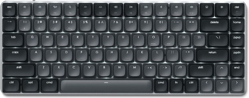 SM1 trådløst mekanisk tastatur (dark grey)