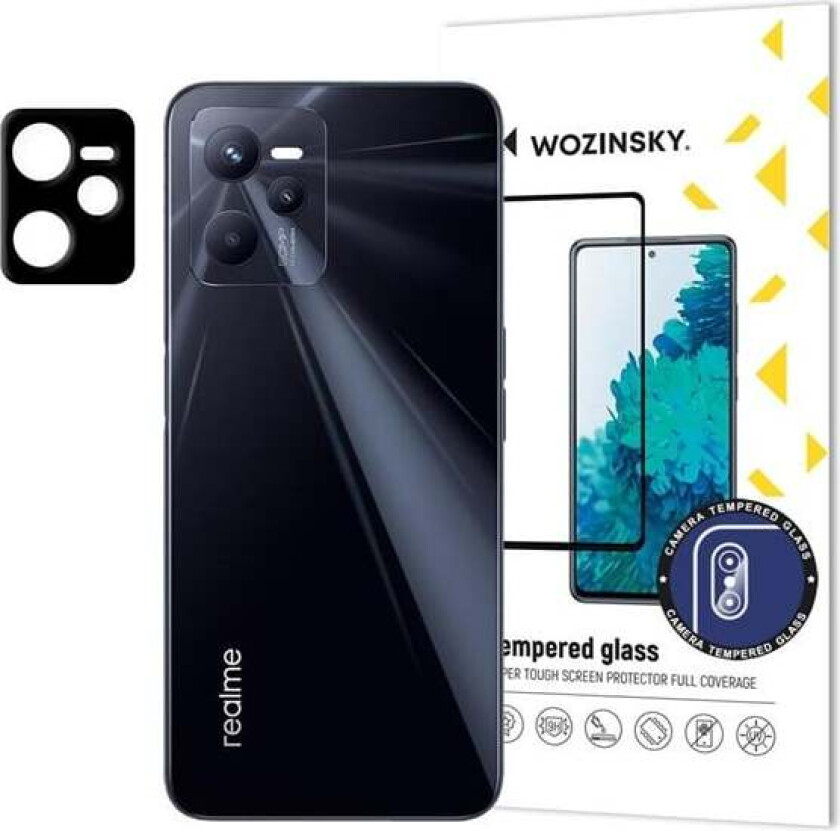 Full Camera Glass 9H Full Camera Tempered Glass for Realme C35