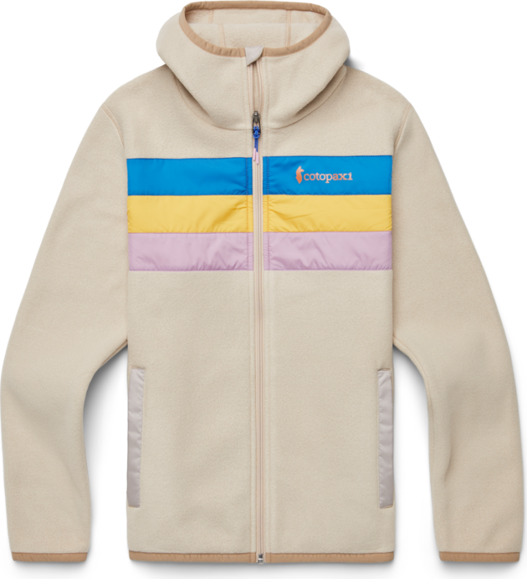 Women's Teca Fleece Hooded Full-Zip Jacket Frosting S, Frosting