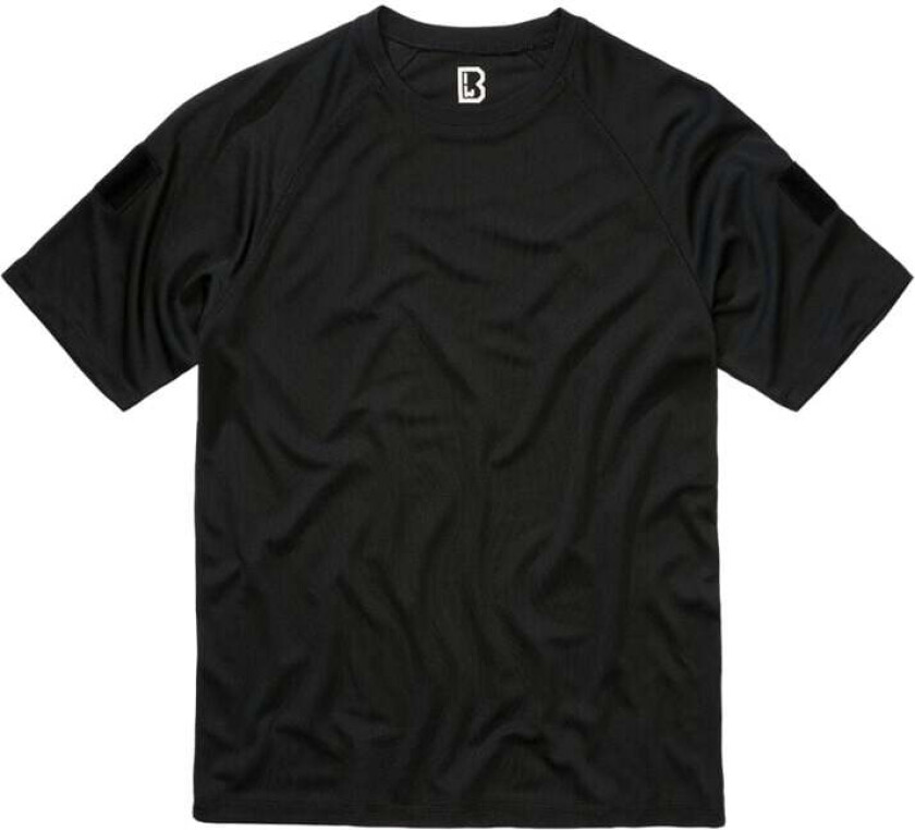 T-skjorte - Quick-Dry Langermet Topp - S til 5XL - Herrer - svart