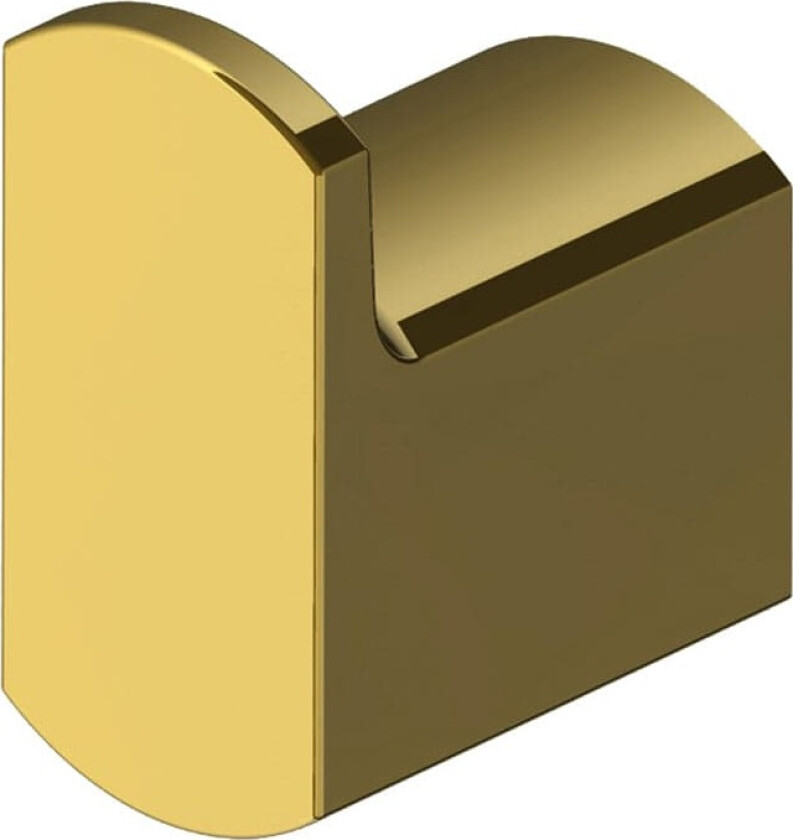 Square håndklekrok, børstet messing
