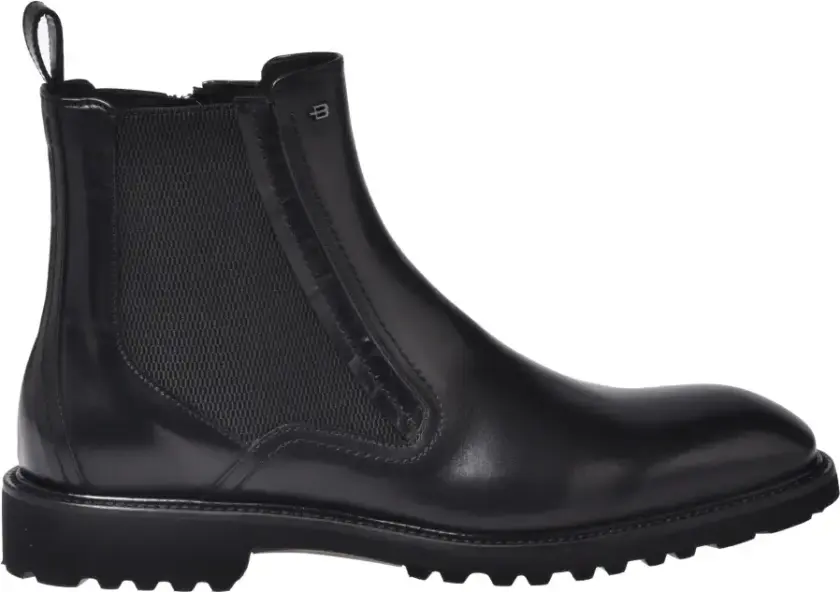 Herre, Sko, Svart, 43 EU