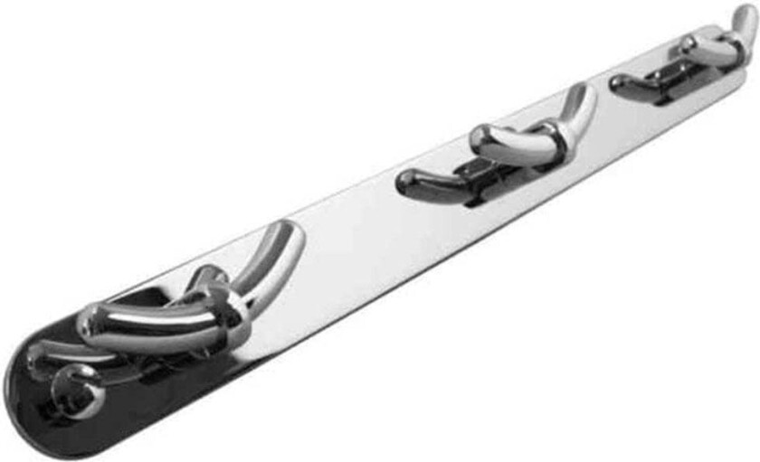 Azur Krokrekke 3-kroker Krom