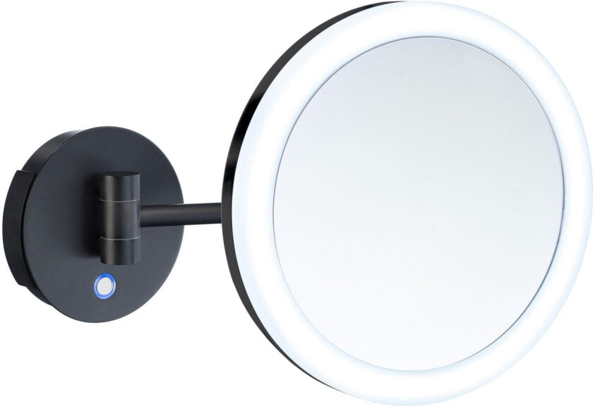 Fk485 Sminkespeil 5x LED Svart