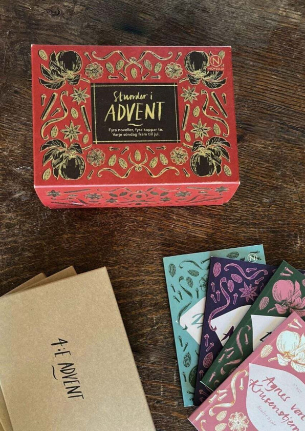 En adventskalender från Novellix av H.C. Lagerlof Selma Krusenstjerna Agnes von Andersen