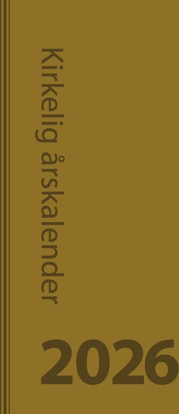 Kirkelig årskalender 2026