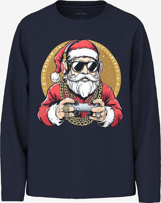 T-skjorte nkmVosmas LS Nreg - Blå