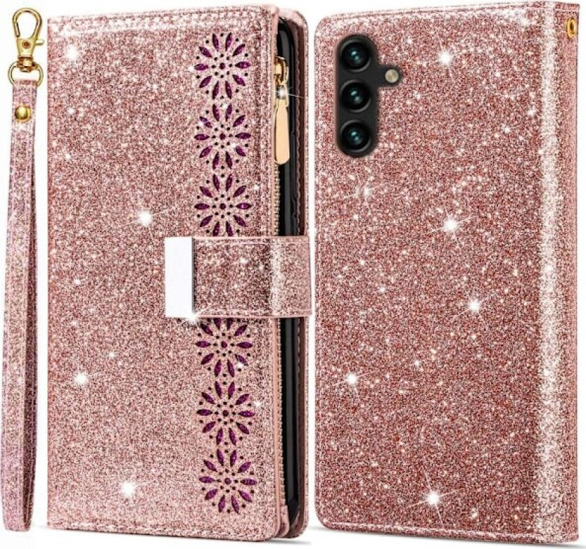 For Samsung Galaxy A26 5G Etui Stjernehimmel Gravert Lommebokdeksel