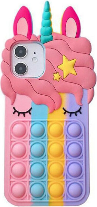 iPhone Apple Mobiltelefondeksel Silikon Enhjørningdeksel