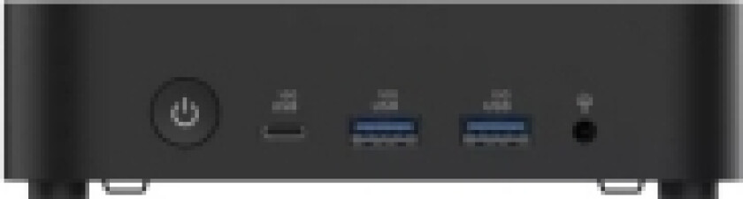 Mini-PC 1 inntil - RAM 0 GB - uten HDD - IEEE 802.11ax (Wi-Fi 6E), Gigabit Ethernet, 2.5 Gigabit Ethernet - monitor: ingen - svart