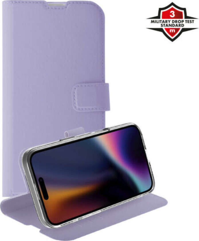 Classic Wallet Cover til iPhone 17 - Lavendel
