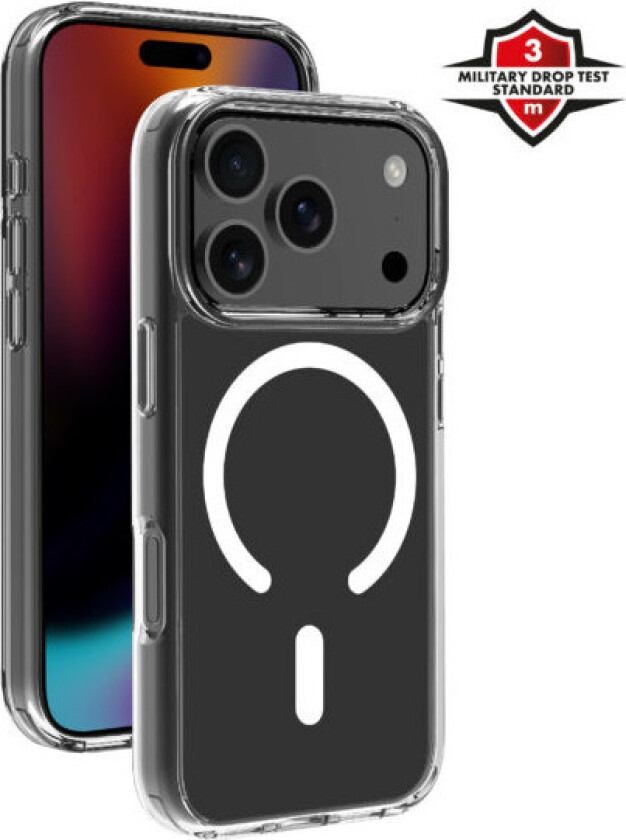 Mag Clear Cover til iPhone 17 Pro - Transparent