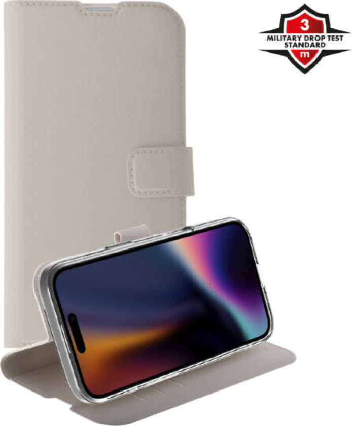 Classic Wallet Cover til iPhone 17 - Greige