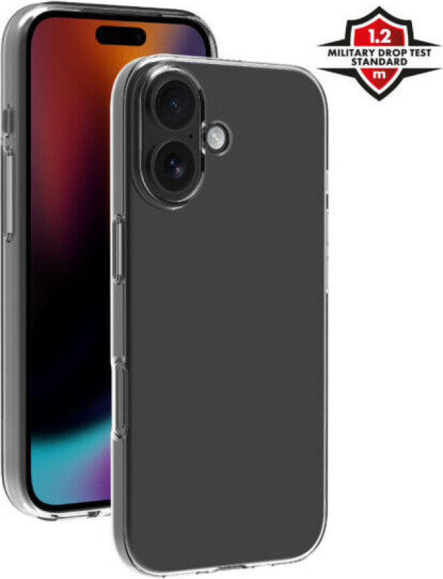 Soft Cover til iPhone 17 - Transparent