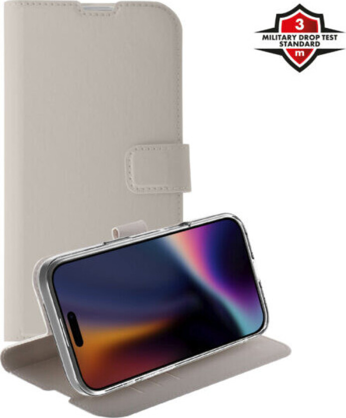 Classic Wallet Cover til iPhone 17 Pro - Greige