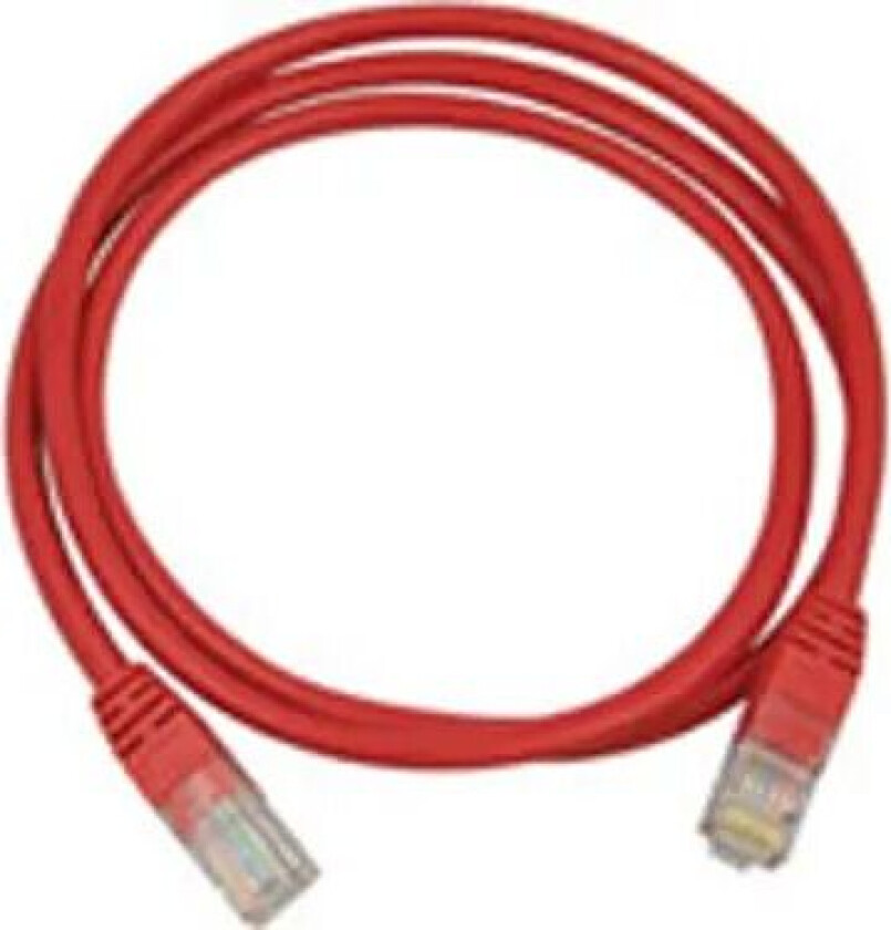 Koblingskabel Rj-45 Rj-45 Cat 6 3m Rød