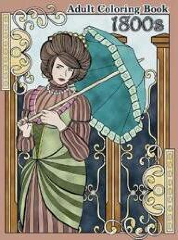 1800s Adult Coloring Book