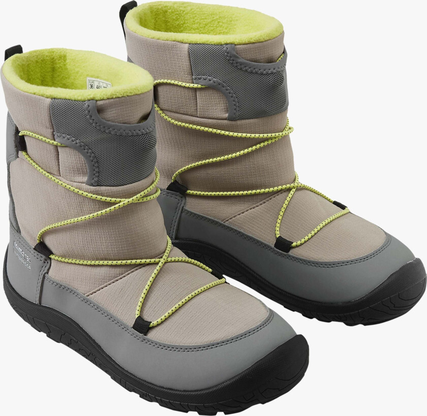 tec Ensilumi Barefoot Jr Vintersko, Earthy Beige, 35 - Vintersko & Vinterstøvler - Gummi,Polyester,PU