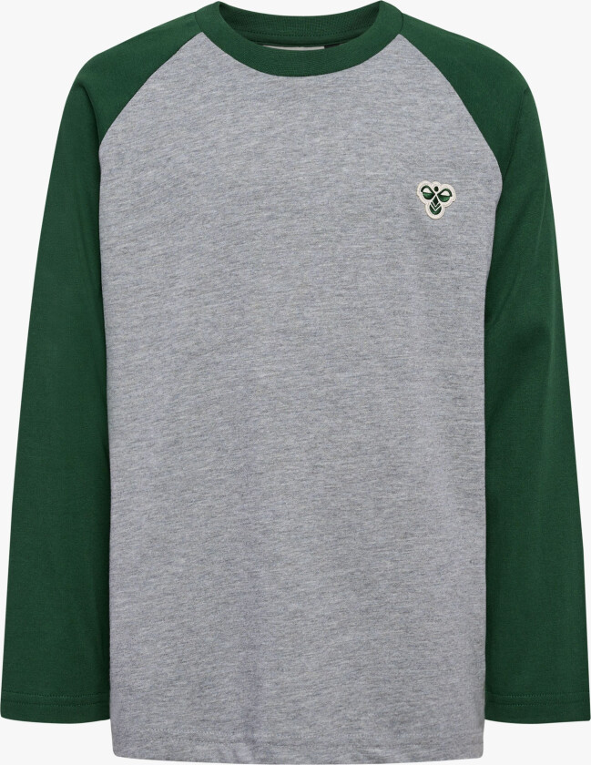 Raglan Loose T-skjorte, Dark Green, 158-164 - Gensere - Bomull