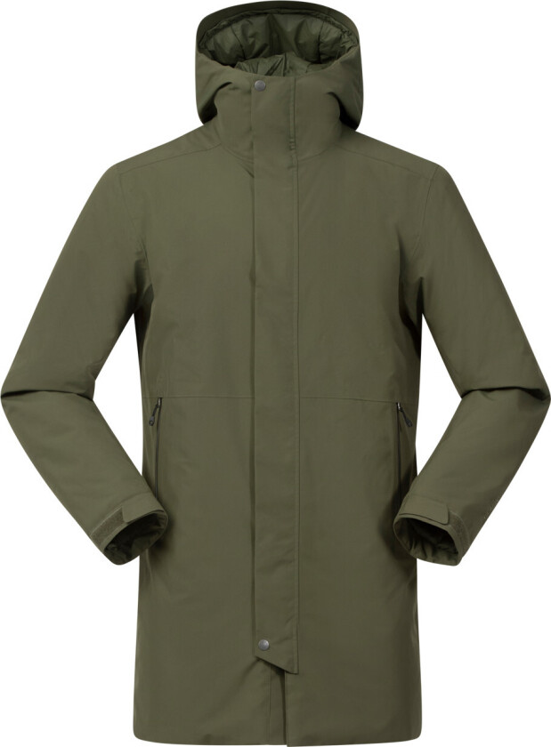 Bergans Men's Urban Insulated Shell Coat Dark Green Mud