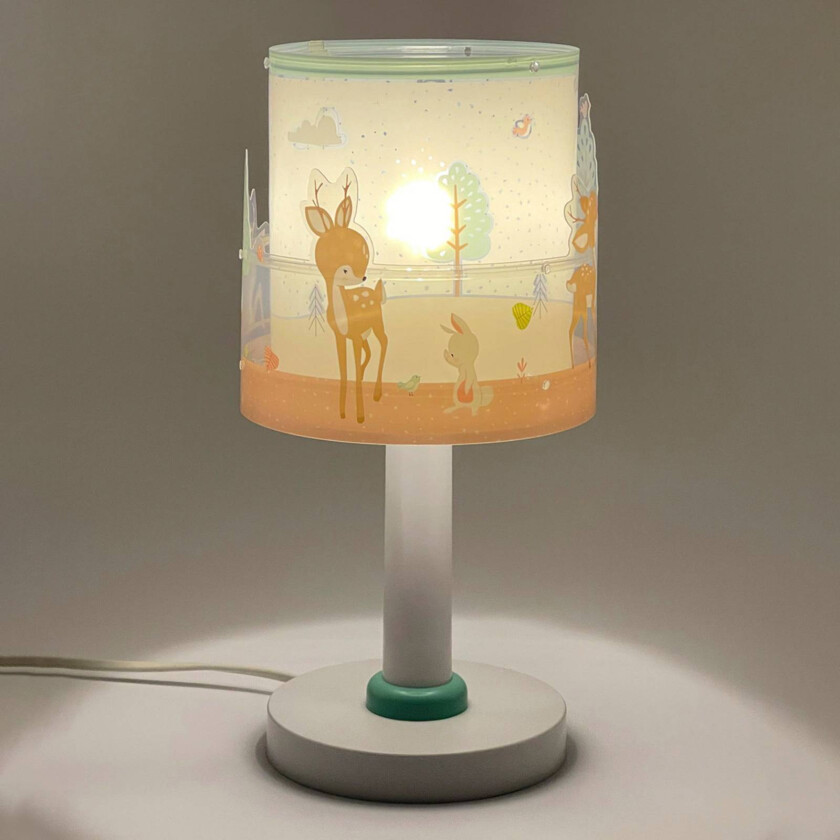 Bordlampe Loving Deer, G4, Ø 15 cm