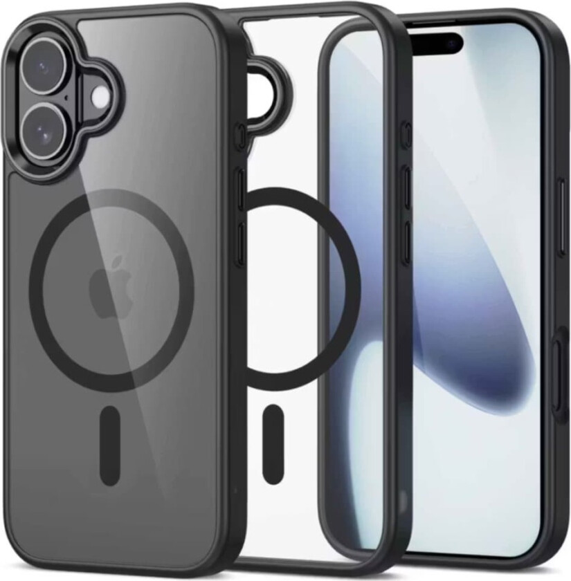 iPhone 17 matt svart Magsafe-deksel