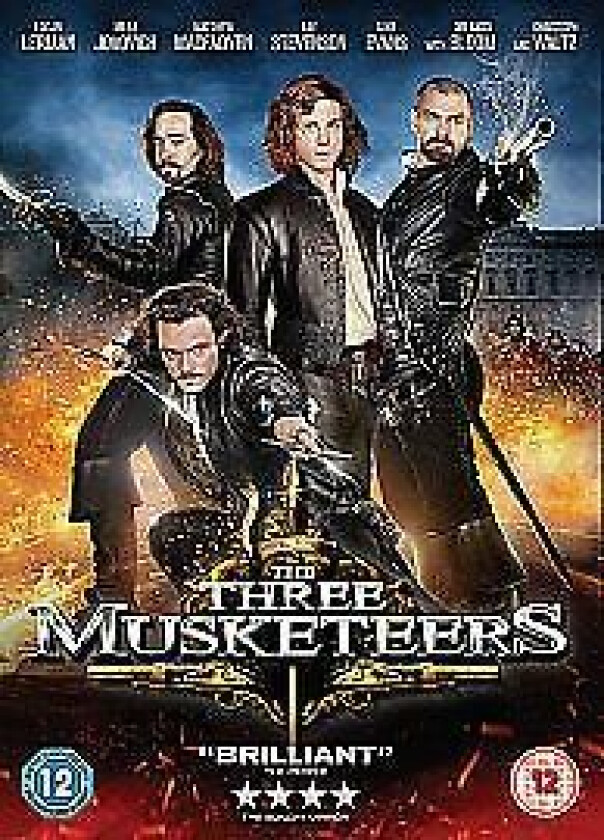 The Three Musketeers DVD (2012) Juno Temple, Anderson (DIR) Cert 12 Region 2