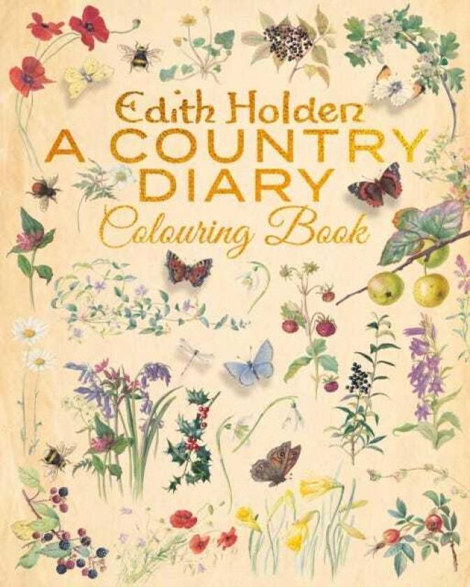 Edith Holden: A Country Diary Colouring Book