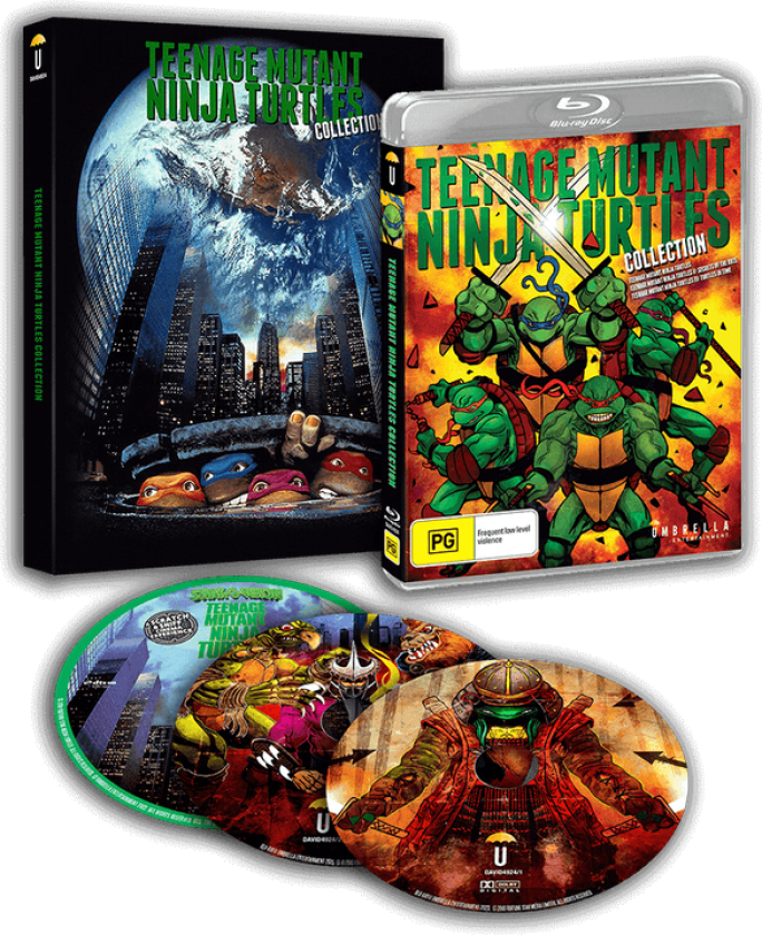 Teenage Mutant Ninja Turtles Collection (19901993) Bluray