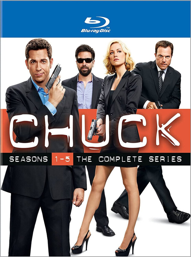 Chuck Den Komplette Serien Bluray