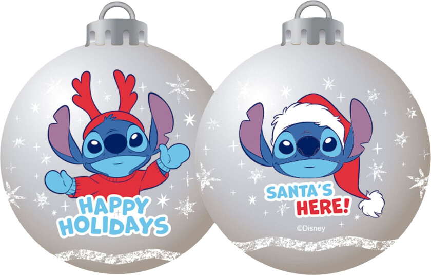 Julekuler Stitch - 6-pakning