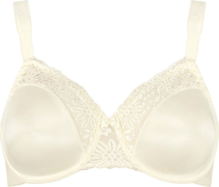 Ladyform Soft W BH med bøyle, krem, Størrelse: 75F, Kvinner