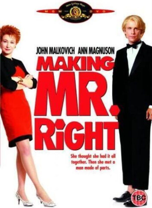 Making Mr Right DVD (2004) John Malkovich, Seidelman (DIR) Cert 15 Region 2