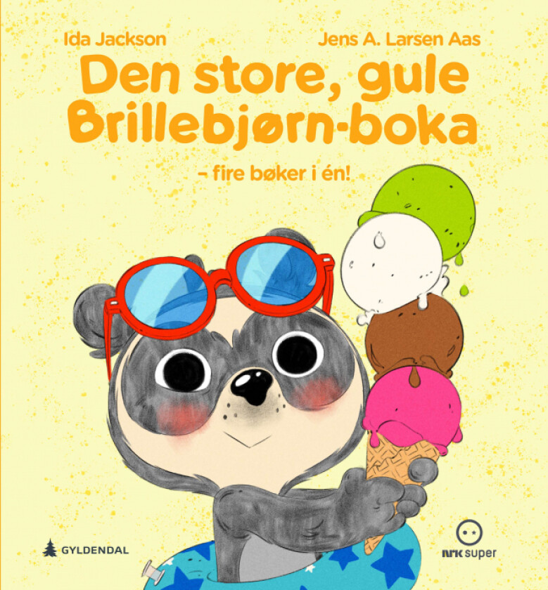 Den store, gule Brillebjørn-boka