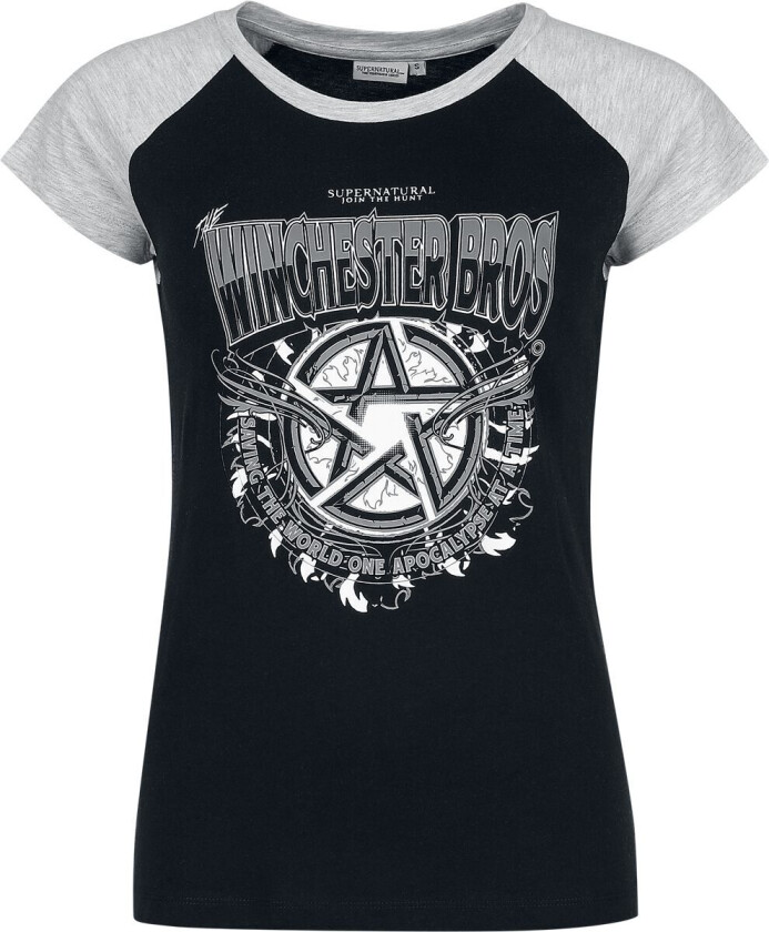 T-skjorte - Winchester Bros - S til 3XL - Damer - flerfarget