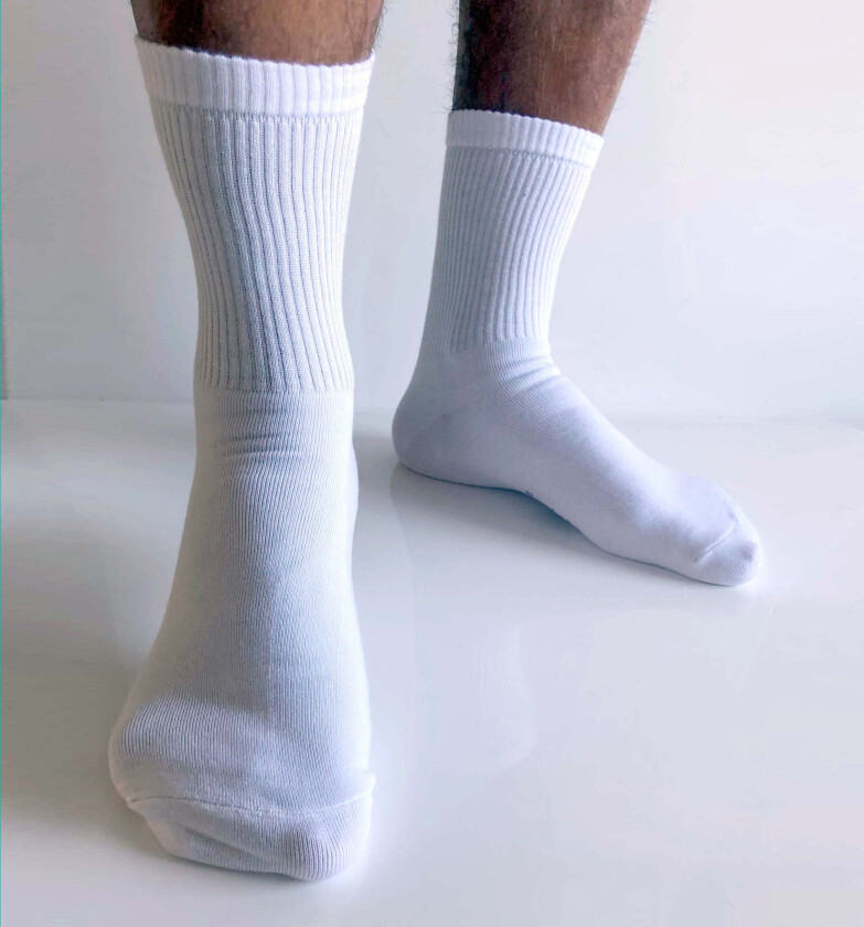 Sporty tennissokker med frottésåle