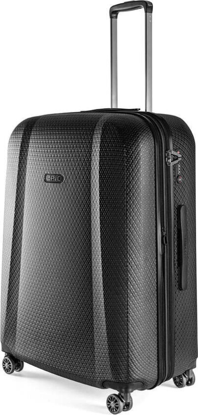 GTO 5.0 Hard stor utvidbar koffert 73 cm FrozenBlack