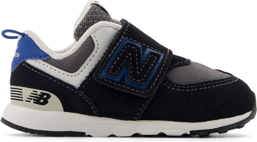 574 Kids NEW-B Hook & Loop Sneakers Black 23 EU 23 EU mann