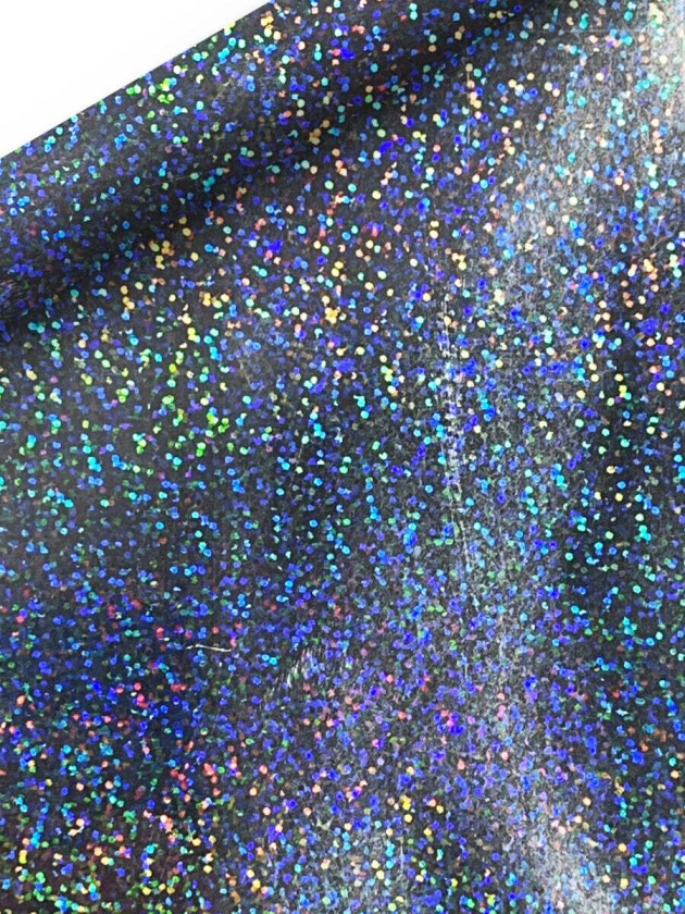 Gavepapir 2m x 70cm Holografisk Sølv