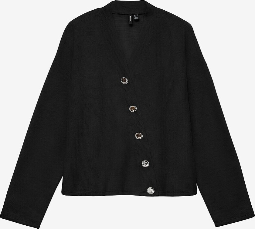 Kardigan vmPenny LS V-neck Jrs GA - Svart