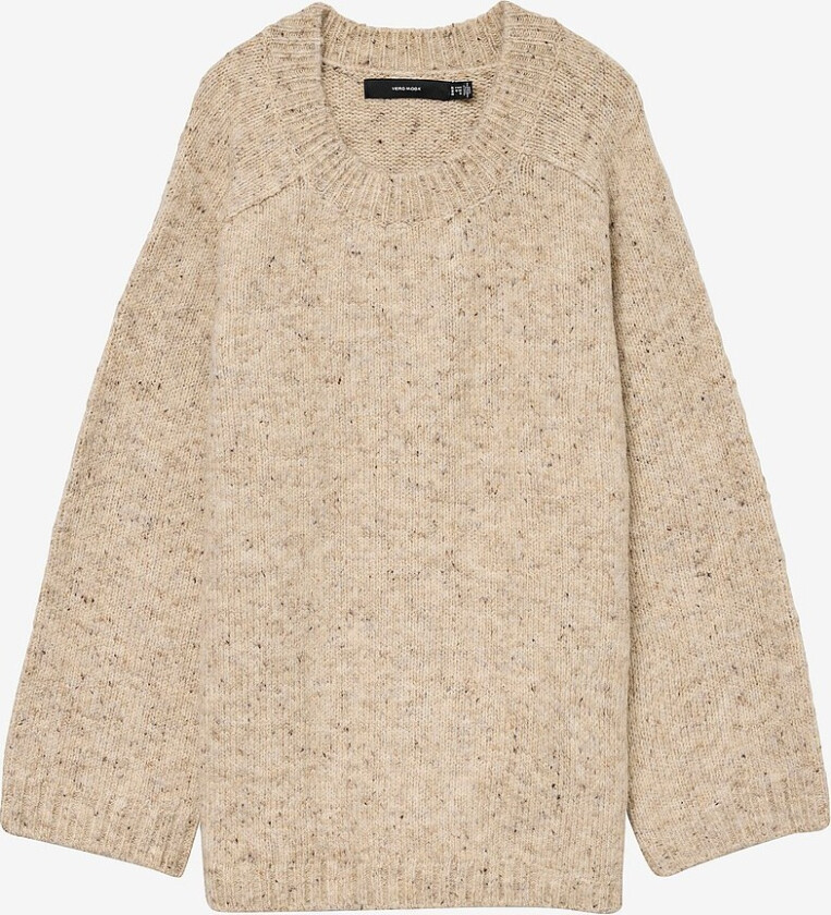 Pullover vmcIngrid LS O-neck - Brun