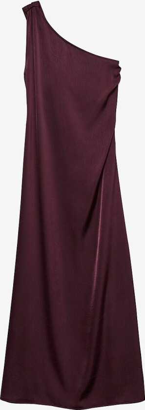 Kjole Vmmollie SL 7/8 Dress Wvn GA - Rød