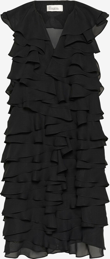 Volangkjole mwEiko Florence - Svart